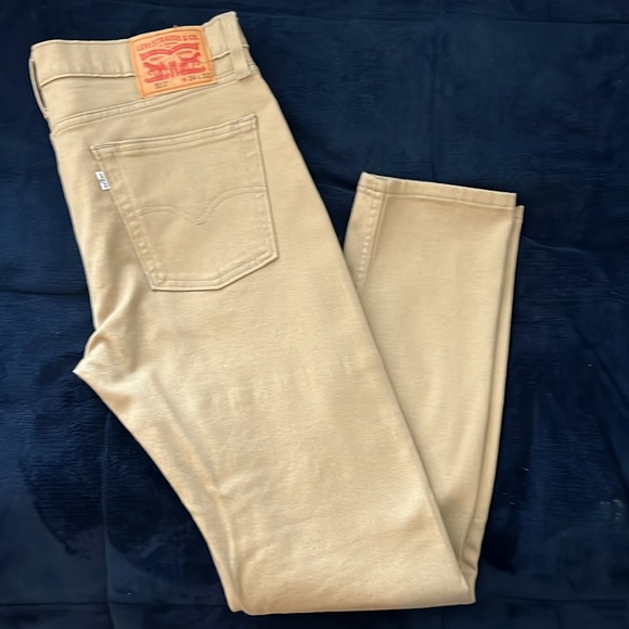 Khaki Levi 510 Jeans - Picture 1 of 5